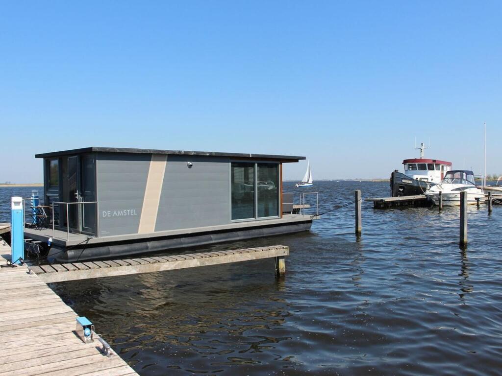 Modern Houseboat With Air Conditioning Located In Marina Uitgeest Eksteriør billede